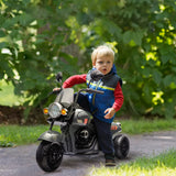 Kids 3-Wheel Electric Ride-On Motorcycle With Music - Omega Lifestyles
