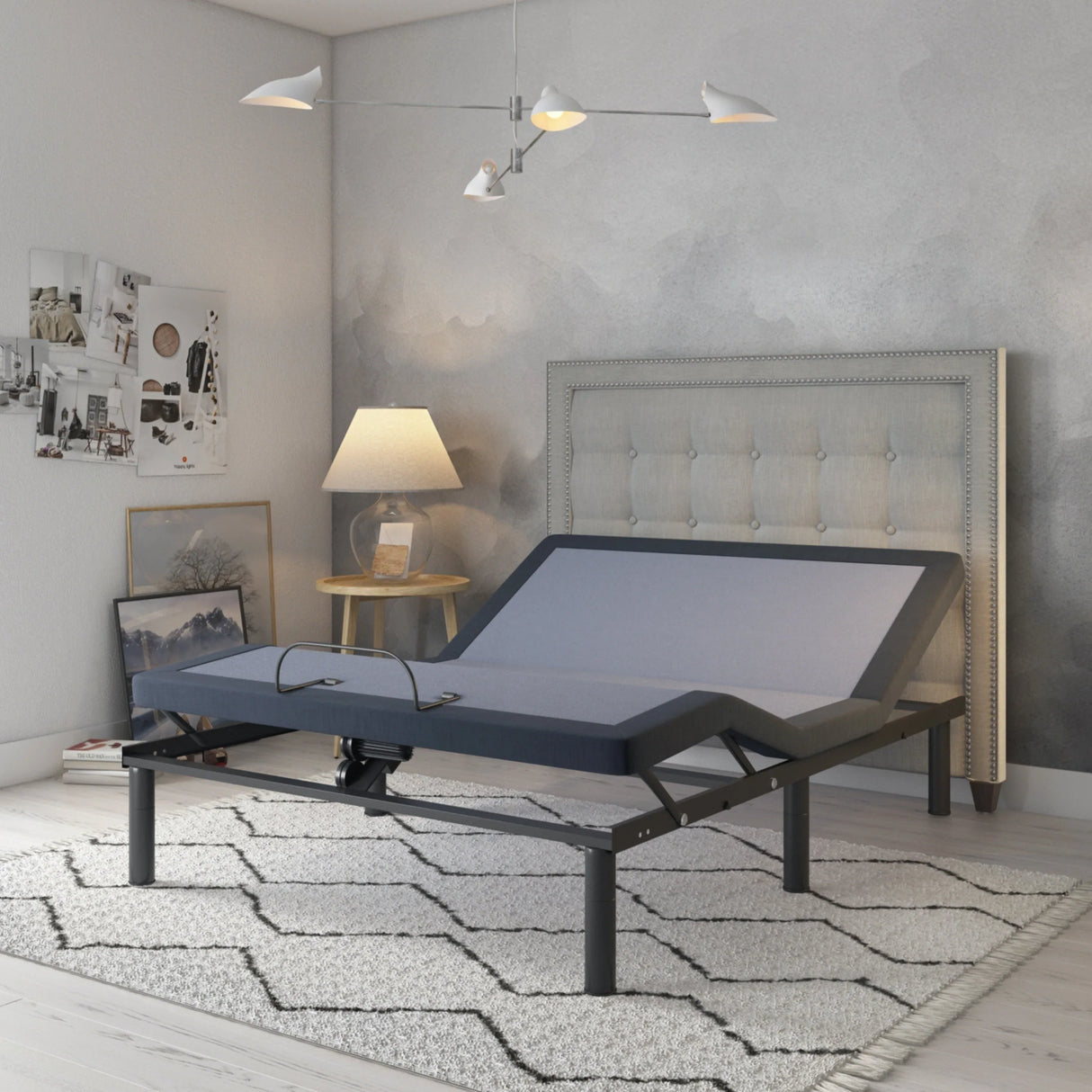 Full Adjustable Bed Base With Massage And USB Charging - Omega Lifestyles