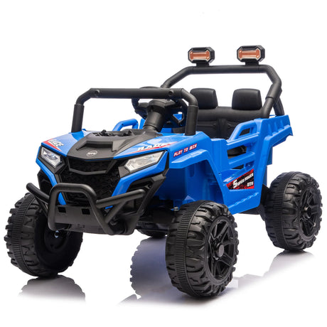 12V Dual-Drive Kids Ride On UTV With Suspension - Omega Lifestyles