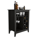 Multifunctional Particle Board Mojito Bar Cabinet With Wine Rack - Omega Lifestyles