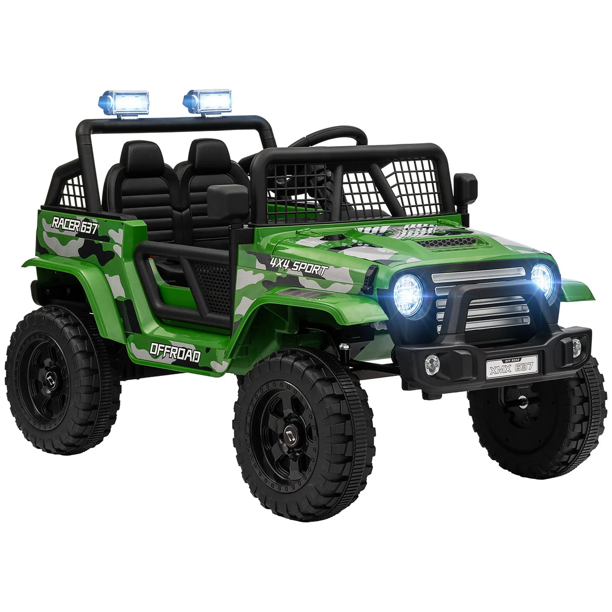 12V Dual Motor Kids Electric Ride-On Car With Remote - Omega Lifestyles