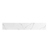 Modern App-Controlled LED Light White Marble TV Stand - Omega Lifestyles