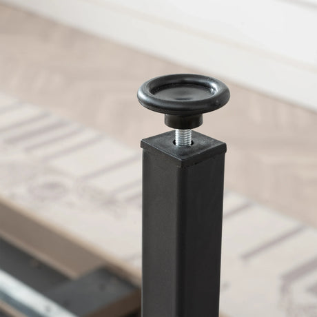 Foldable Black Green MDF Steel Pool Game Table - Omega Lifestyles