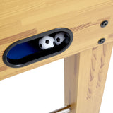 54-Inch Light Cherry Foosball Table With E-Z Spin Bearings - Omega Lifestyles