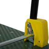 Foldable Steel Platform Truck Cart With Swivel Brake Wheels - Omega Lifestyles