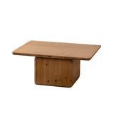 Vintage Style Natural Wood Grain Coffee Table Set Of 2 - Sleep Galleria