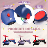 Kids 6V Electric Ride On Car With Bluetooth Wheels - Omega Lifestyles