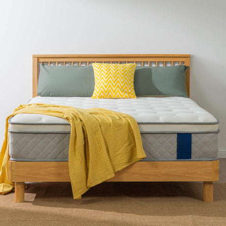 Medium 14-Inch Cooling Gel Memory Foam Hybrid Mattress - Omega Lifestyles