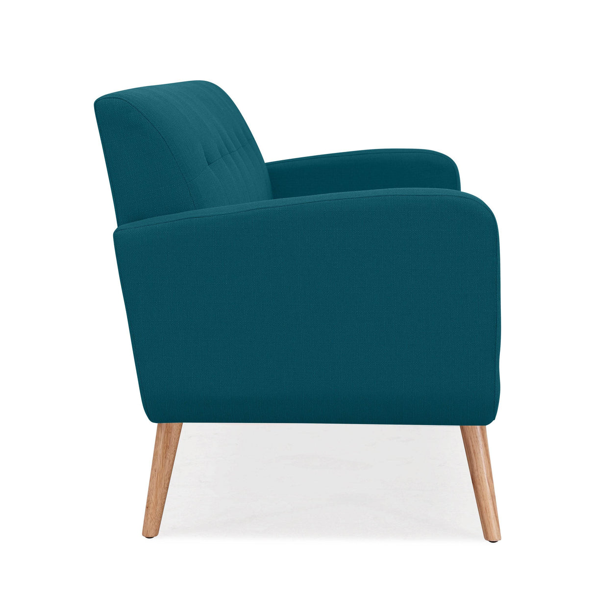 Mid-Century Modern Blue Green 3-Seat Sofa - Omega Lifestyles