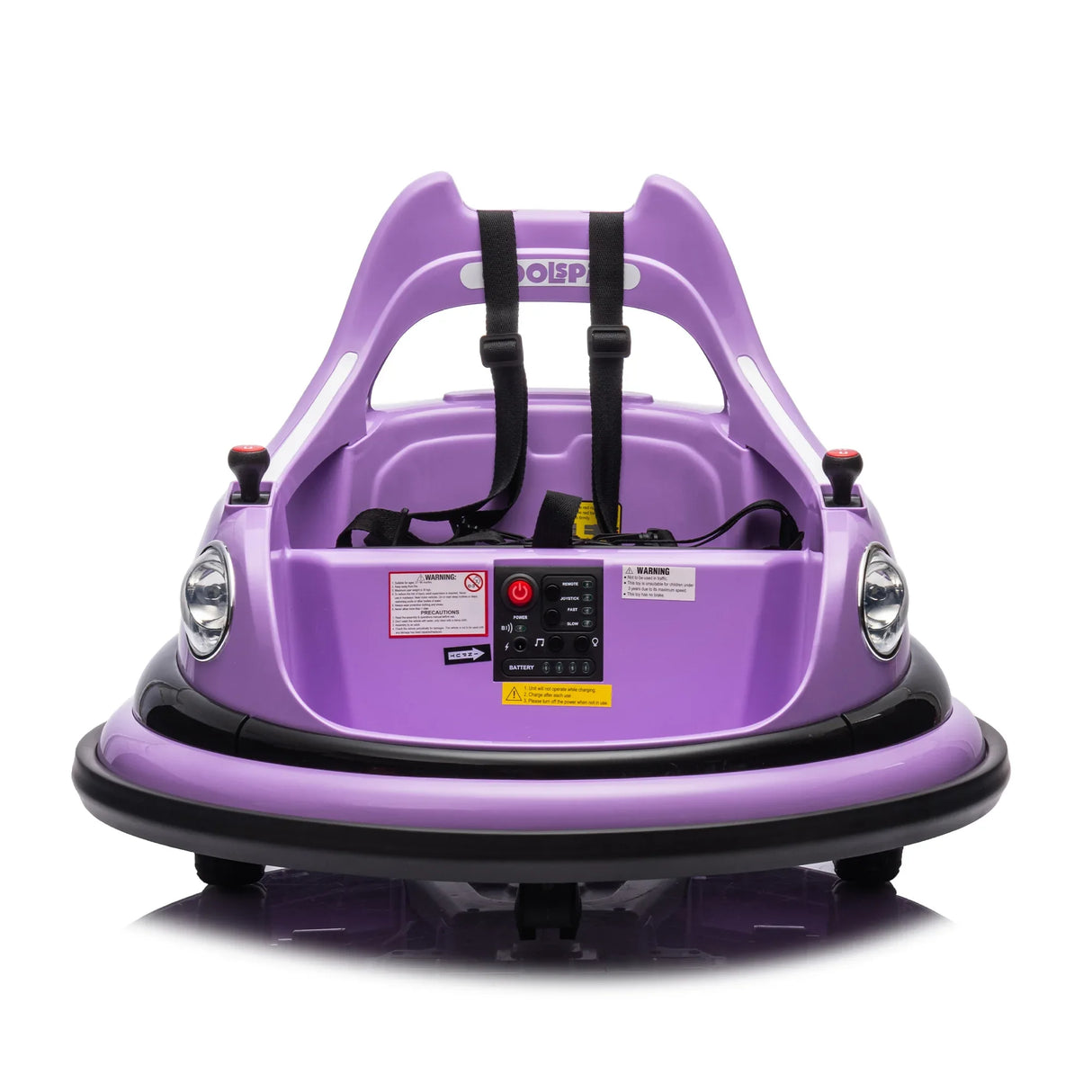 12V Remote Control Kids Bumper Car With LED Lights - Omega Lifestyles
