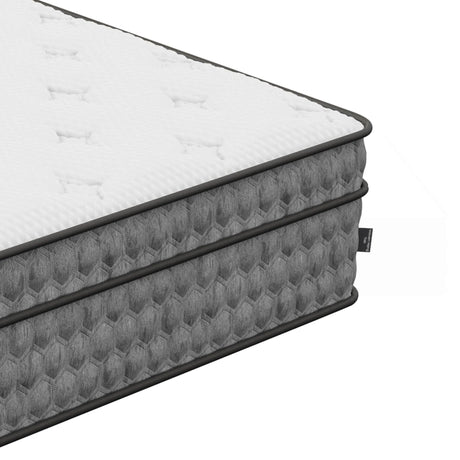 Twin Medium 11-Inch Gel Memory Foam Hybrid Mattress - Omega Lifestyles