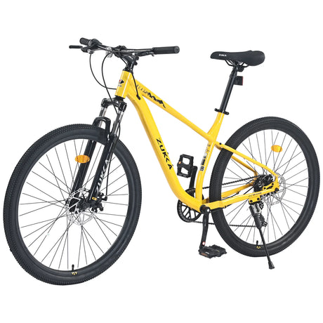 27.5-Inch 8-Speed Steel Frame Mountain Bike - Omega Lifestyles