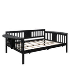 Full Full Size Solid Wood Espresso Daybed Frame - Omega Lifestyles