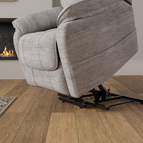 Ultra-Soft Plush Fabric Power Lift Recliner Chair - Omega Lifestyles