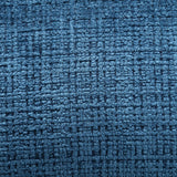 Chenille Foam Filled Ergonomic Round Chair With Ottoman - Omega Lifestyles