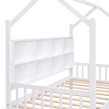 Twin Solid Wood Kids House Bed With Storage Drawers - Omega Lifestyles
