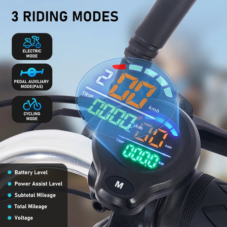 Adult Folding Electric 350W Motor 2-Seat Carbon Steel Trike - Omega Lifestyles