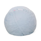 Large 8-Foot Microfiber Cylindrical Foam-Filled Bean Bag - Omega Lifestyles