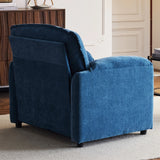 Oversized Chenille Lounge Chair With Thick Cushions - Omega Lifestyles