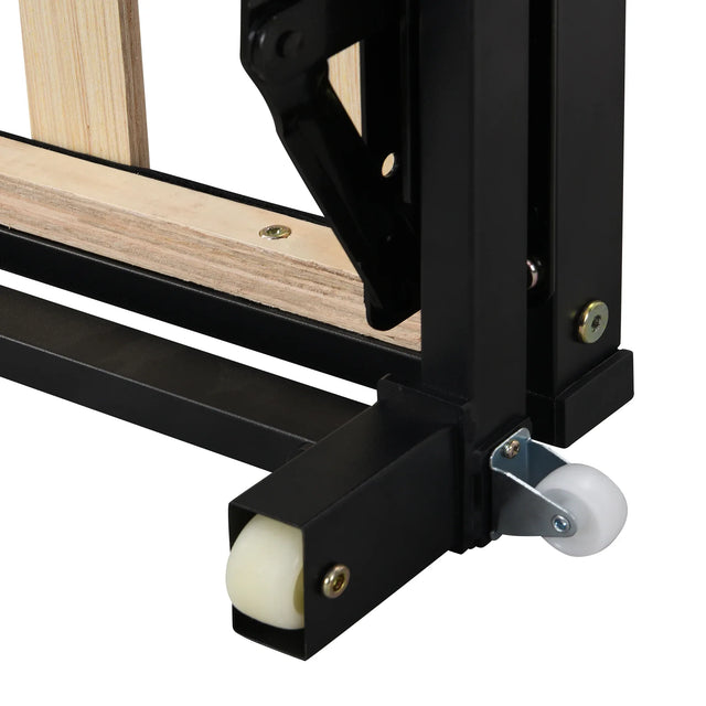 Twin Upholstered Daybed With Pop-Up Trundle Pink - Omega Lifestyles