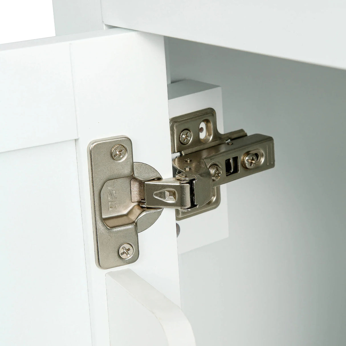 Kitchen Cart With Rubber Wood Drop-Leaf Countertop Storage - Omega Lifestyles