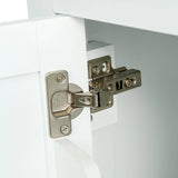 Kitchen Cart With Rubber Wood Drop-Leaf Countertop Storage - Omega Lifestyles