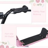 Kids Adjustable Height Big Wheel Steel Kick Scooter - Omega Lifestyles