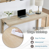 4-Piece Light Oak Bar Table Set With Power Outlet - Omega Lifestyles