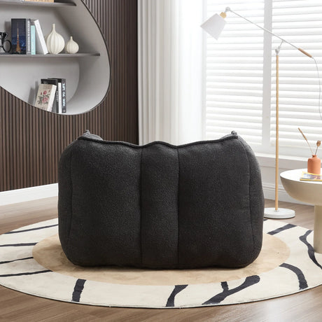 Soft Chenille High Resilient Foam Bean Bag Chair - Omega Lifestyles