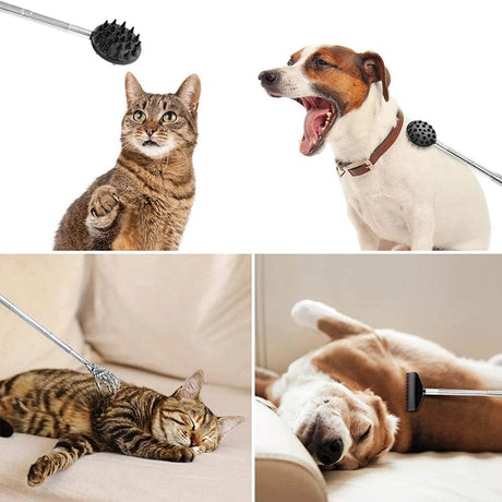 3-Piece Stainless Steel Telescopic Back Scratcher Set - Sleep Galleria