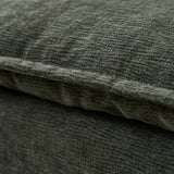 Medium-Soft Chenille Upholstered Armless Accent Chair - Omega Lifestyles