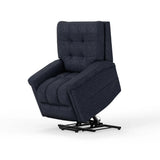 Velour Power Lift Recliner Chair With USB Port - Omega Lifestyles