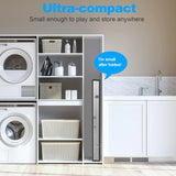 6-Foot Foldable Portable Blue Indoor Outdoor Ping Pong Table - Omega Lifestyles