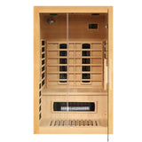 2 to 3 Person Hemlock Wood Low EMF Far Infrared Sauna - Omega Lifestyles