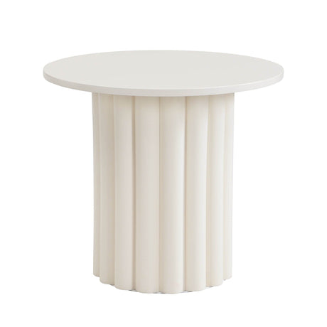 Set Of 2 Modern Roman Column MDF Coffee Tables - Sleep Galleria