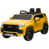 12V Licensed Chevrolet Tahoe Kids Ride-On Car With Remote Control - Omega Lifestyles