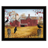 Framed Multicolor Autumn Gold Wall Art Print - Omega Lifestyles