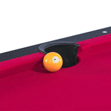 6-Foot Engineered Wood Pool Table With Tennis Top - Omega Lifestyles