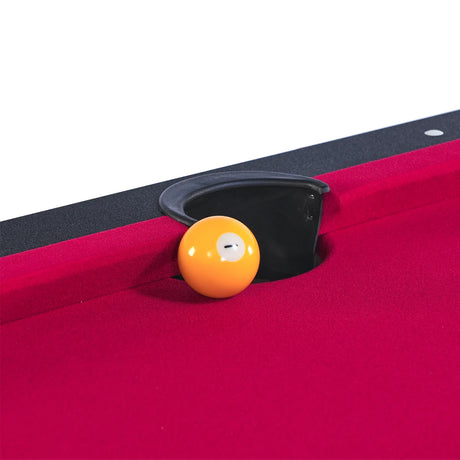 6-Foot Engineered Wood Pool Table With Tennis Top - Omega Lifestyles