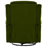 Modern Velvet Adjustable Backrest Swivel Recliner Chair - Omega Lifestyles