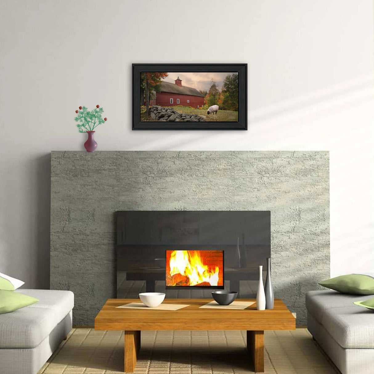 Multicolor Ready To Hang Printed Wall Art Poster - Omega Lifestyles