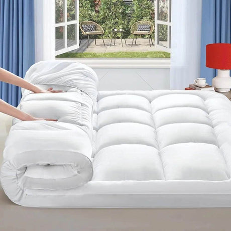 Extra Thick Supportive Quilted Mattress Topper - Sleep Galleria