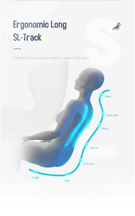SL Track Full Body and Shiatsu Recliner - Sleep Galleria