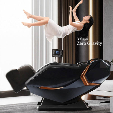 Zero Gravity Shiatsu Massage Chair with SL-Track and Voice Control - Sleep Galleria
