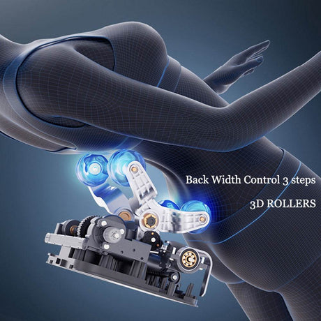 Zero Gravity Shiatsu Massage Chair with SL-Track and Voice Control - Sleep Galleria