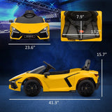 12V Licensed Lamborghini Kids Electric Ride-On Car - Omega Lifestyles