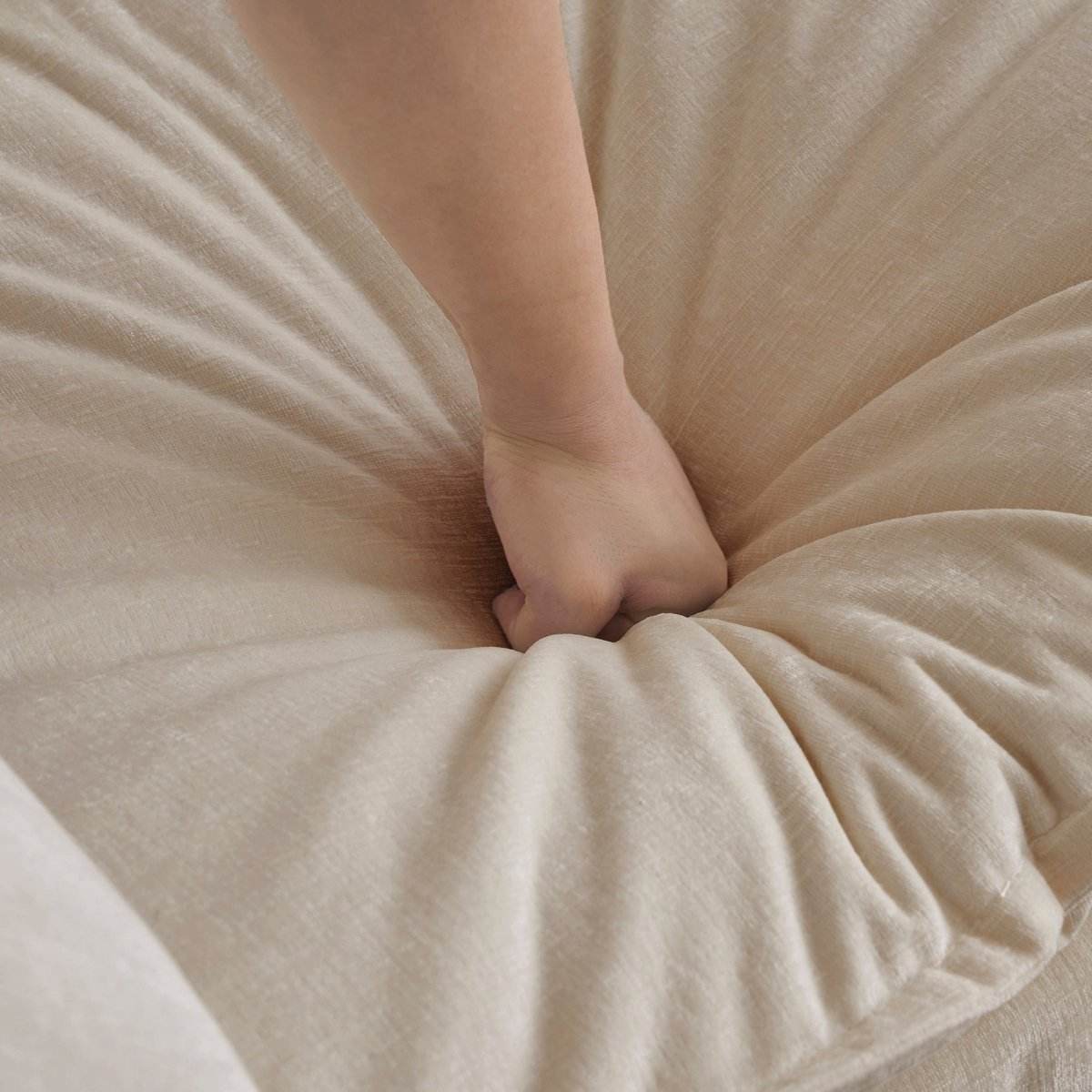 2-Piece Chenille Upholstered Loveseat And Accent Chair Set - Omega Lifestyles