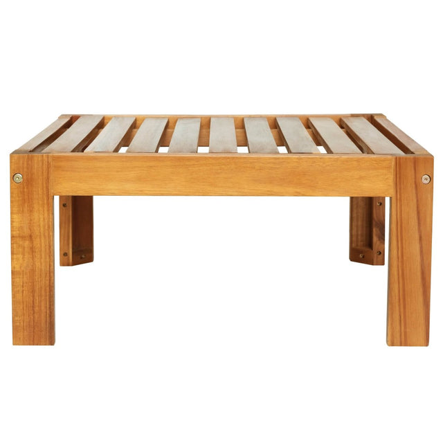 5-Piece Outdoor Acacia Wood Sectional Patio Sofa Set - Omega Lifestyles