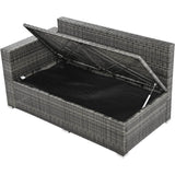 6-Piece All-Weather Hand-Woven PE Rattan Outdoor Sofa Set - Omega Lifestyles