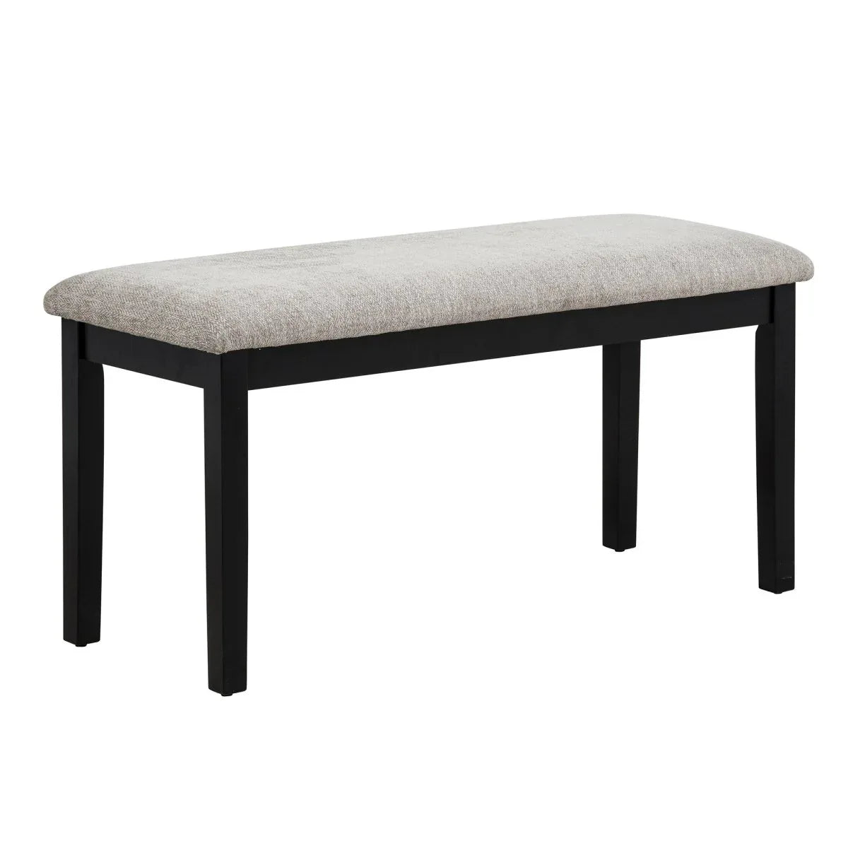 6-Piece Rubberwood Dining Table Set with Bench and Chairs - Omega Lifestyles